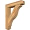 Ekena Millwork Funston Craftsman Rough Sawn Bracket w/ Offset Brace, Western Red Cedar, 8"W x 38"D x 44"H BKT0806X38X44FST04RWR - alternate 1